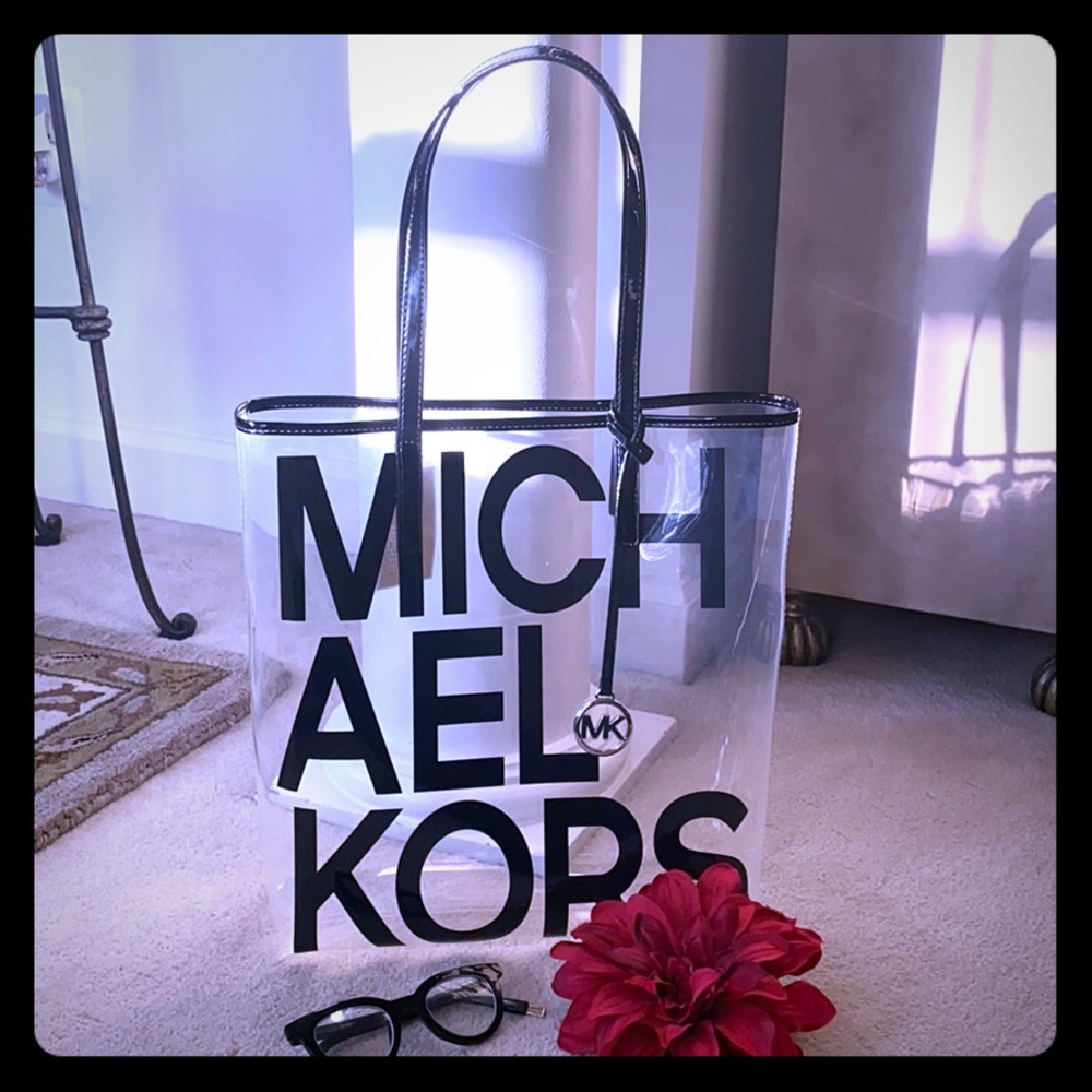 Michael Kors North South Clear Tote